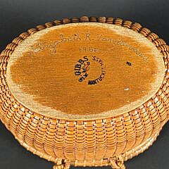 Stephen Gibbs Nantucket Friendship Basket, circa 1966,