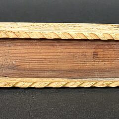 Antique French Prisoner of War Carved Bone Dominoes Game Box, early 19th Century
