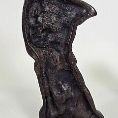 Scarce A.M. Greenblatt Antique Cast Iron Dog Doorstop, circa 1920s