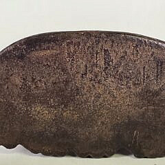 Scarce A.M. Greenblatt Antique Cast Iron Dog Doorstop, circa 1920s