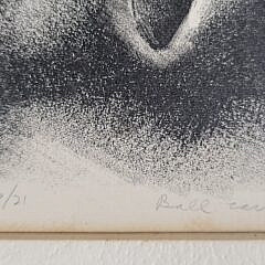 Benton Murdoch Spruance “Ball Carrier” Lithograph Print