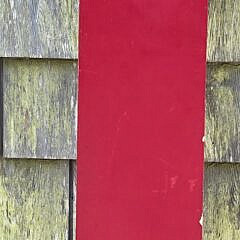 Carved and Painted, “Light on the Cranberry” Quarterboard Sign