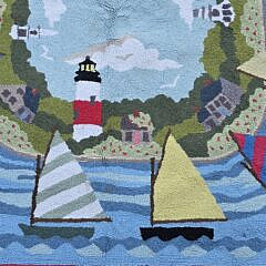 Vintage Claire Murray Nantucket Room Size Hand Hooked Rug