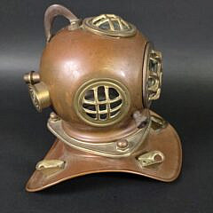 Vintage Submariners Miniature Dive Helmet Rolex Store Display, circa 1970s