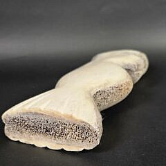 Inuit Carved Antique Whalebone Figural Seal Sculpture, 19th century