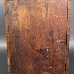 Antique American Tiger Maple Lift Top Storage Box, 19th century.
