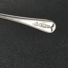 Pair of Sterling Silver Viking Ship Open Salt Cellars, 20th Century