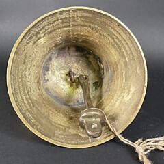 Vintage Brass Anchor and Ships Bell, 20th century