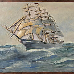 4367-955 Relief Carved Ship A.edited