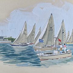 4385-955 Schafer Gouache A