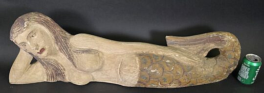 4399-955 Carved Mermaid A