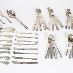 Towle Sterling Silver Flatware Service in the Candlelight Pattern