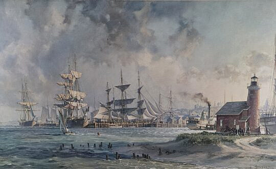 4418-955 Nantucket Stobart Print A