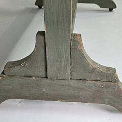 Antique Green Painted Double Sided Mechanical Chalk Board