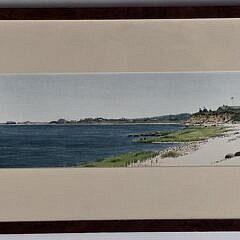 Vintage Limited Edition Keller Nantucket Lithograph Print, 20th century