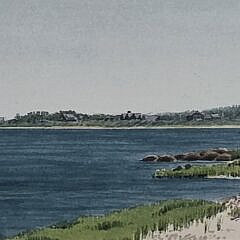 Vintage Limited Edition Elizabeth Keller Nantucket Lithograph, 20th century