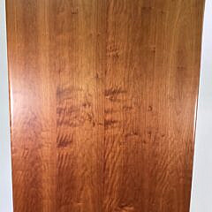 Signed Stephen Swift Cherry Trestle Dining Table, circa 2001