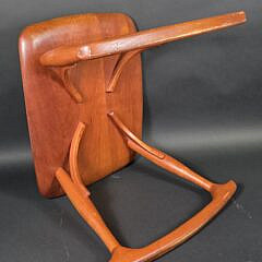 Stephen Swift Style Cherry Rocking Stool