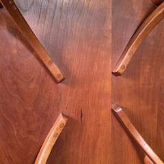 Stephen Swift Style Cherry Rocking Stool