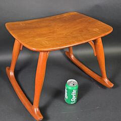 Stephen Swift Style Cherry Rocking Stool