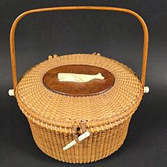Nantucket Friendship Basket Purse