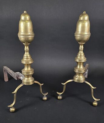 4450-955 Bullet Andirons A