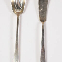 Towle Craftsman Pattern Sterling Silver Flatware Partial Service for Six, circa 1932