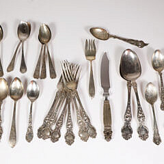 25 Pieces of Sterling Silver Flatware