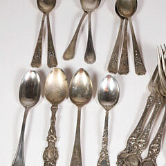 25 Pieces of Assorted Sterling Silver Flatware