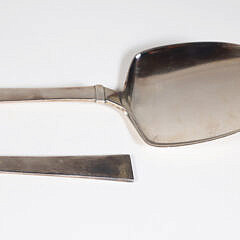 Hans Hansen Sterling Silver Salad Servers