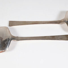Hans Hansen Sterling Silver Salad Servers