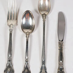 Gorham Sterling Silver Flatware in the Chantilly Pattern