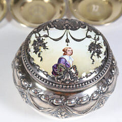Ten Pieces of Assorted Sterling Silver Tableware