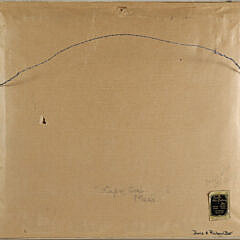 Doris and Richard Beer Nantucket Watercolor on Paper “Old North Slip”