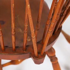 Six Warren Chair Works Windsor Dining Chairs