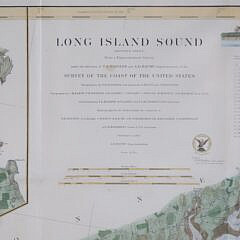 Three Trigonometrical Survey Charts of Long Island Sound