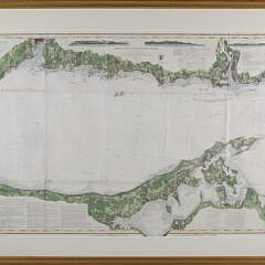 Three Trigonometrical Survey Charts of Long Island Sound