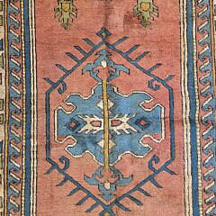 Vintage Turkish Kazak Style Oriental Rug