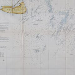 Davis’s South Shoal and Other Dangers, U.S. Navy, Nantucket Nautical Chart Map