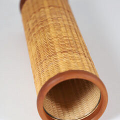 Ed Lariviere Basket Vase Inset Signature Disc