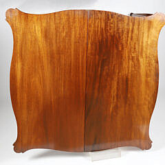 American Federal Inlaid Mahogany Games Table, 19th Century