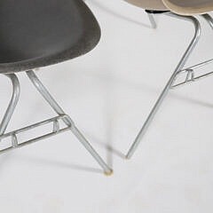 Seven Eames for Herman Miller Stacking DSS Chairs