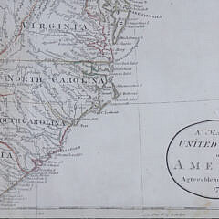 “A Map of the United States of America, Agreeable to the Peace of 1783”