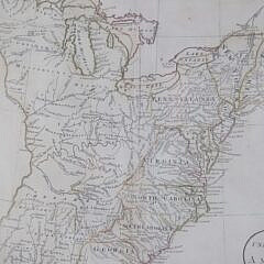 “A Map of the United States of America, Agreeable to the Peace of 1783”