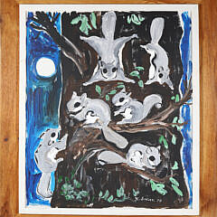 9-5573 Katherine Seeler Oil Squirrels A 9572 JPG