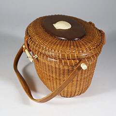 Jose Formoso Reyes Nantucket Friendship Basket, circa 1970