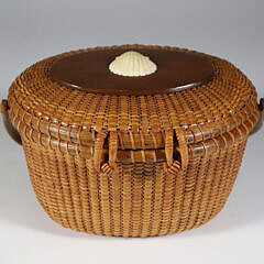 Jose Formoso Reyes Nantucket Friendship Basket, circa 1970