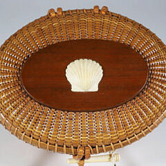 Jose Formoso Reyes Nantucket Friendship Basket, circa 1970