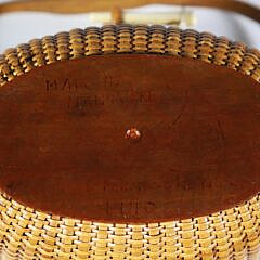 Jose Formoso Reyes Nantucket Friendship Basket, circa 1970