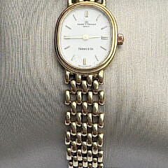 Baume & Mercier Geneve Lady’s Gold Wristwatch Retailed by Tiffany & Co.